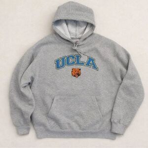 Vintage 90s UCLA Bruins Appliqué Embroidered Bear Hoodie Sweatshirt